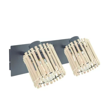 Plafonnier Double Lampe Nature Bocage Marque Seynave