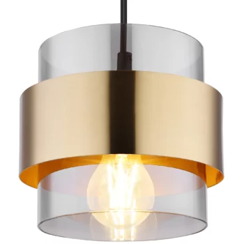 Suspension Verre Métal 15560H Marque Globo