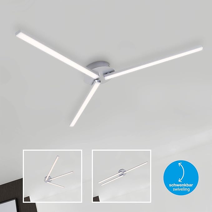 Plafonnier Led 1500lm 3000K Marque Briloner