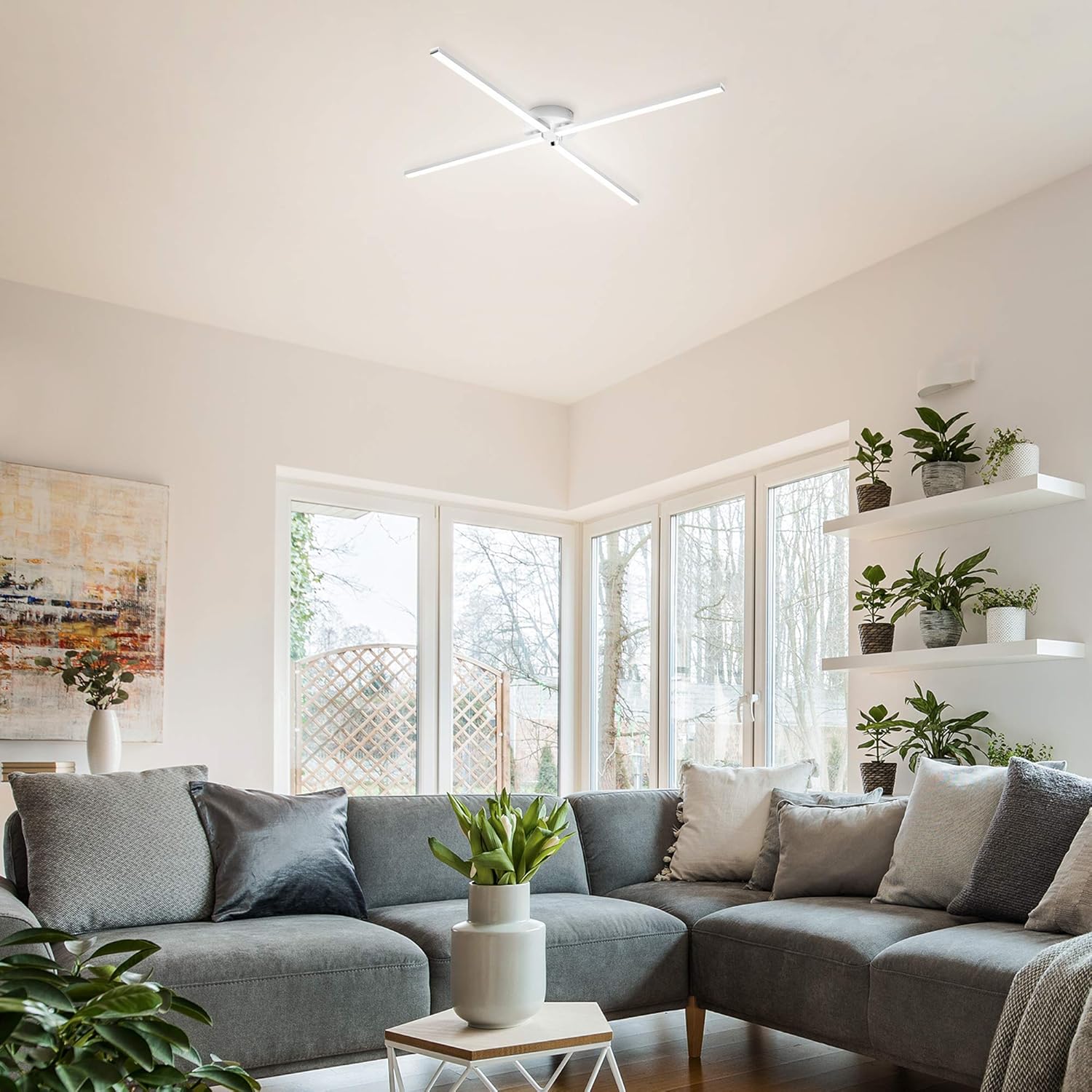 Plafonnier Led 2000lm 3000K Marque Briloner – Image 2