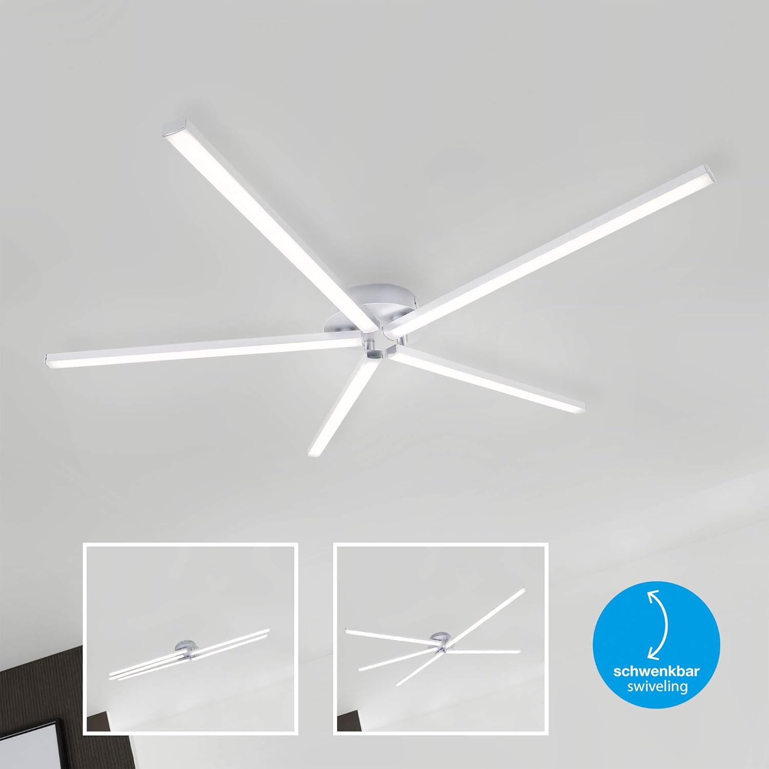 Plafonnier Led 2400lm 3000K Marque Briloner