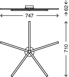 Plafonnier Led 2400lm 3000K Marque Briloner – Image 7